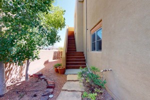 Stairs to Roof Deck