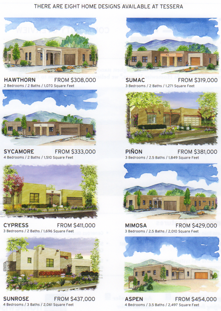 tessera model homes