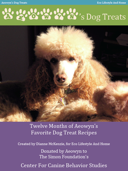 The Center for Canine Behavior Studies & LoveAnimals.org Gift of Life Campaign Aeowyn's Dog Treat Recipes