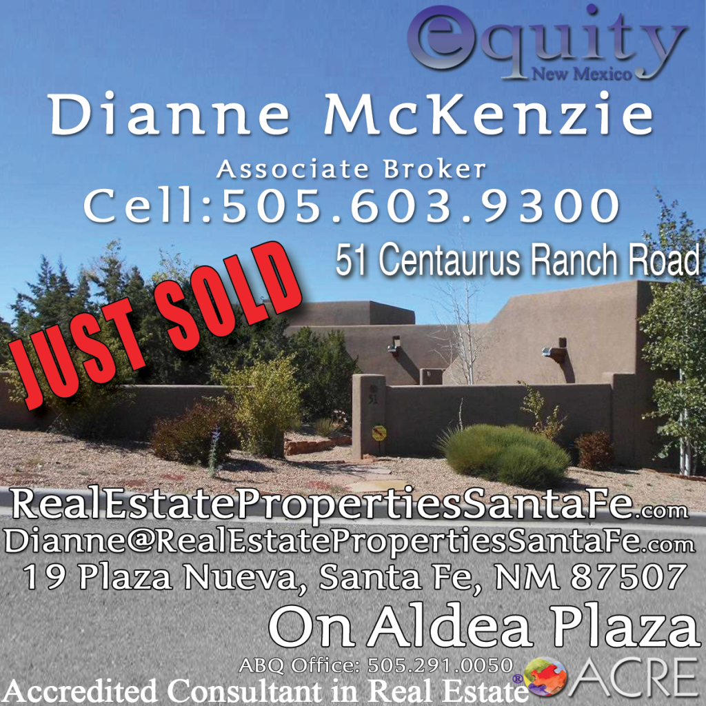 I just Sold Aldea Home 51 Centaurus Ranch Road