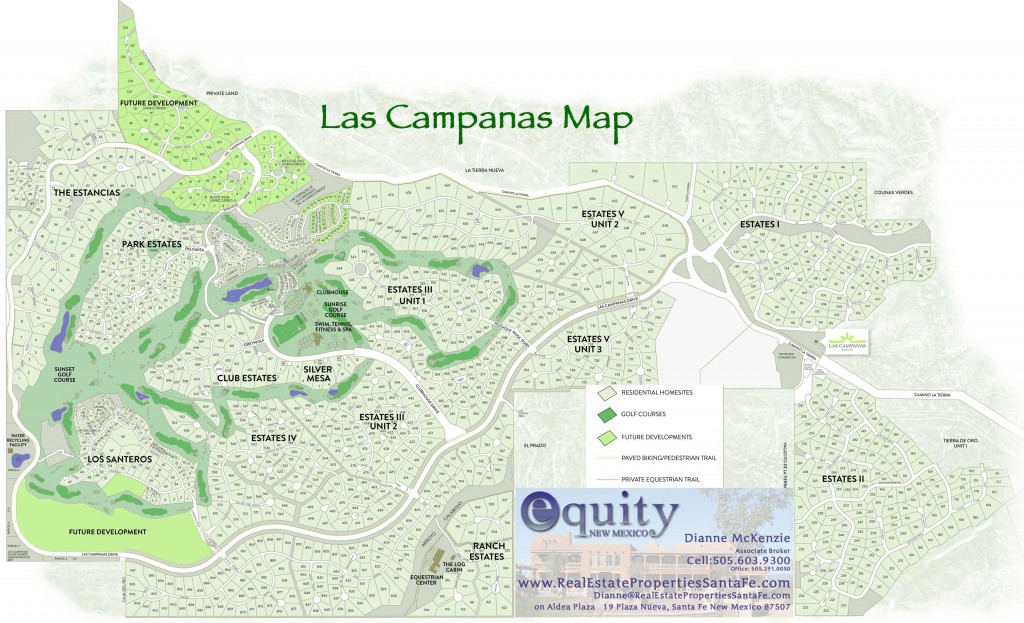 las campanas map