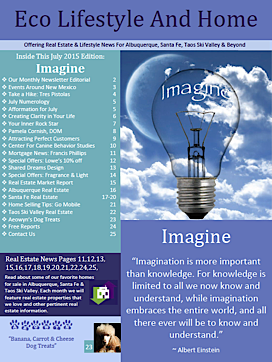 Eco Lifestyle And Home Newsletter July 2015 Imagine