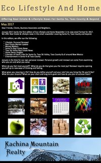 Eco Lifestyle and Home Newsletter