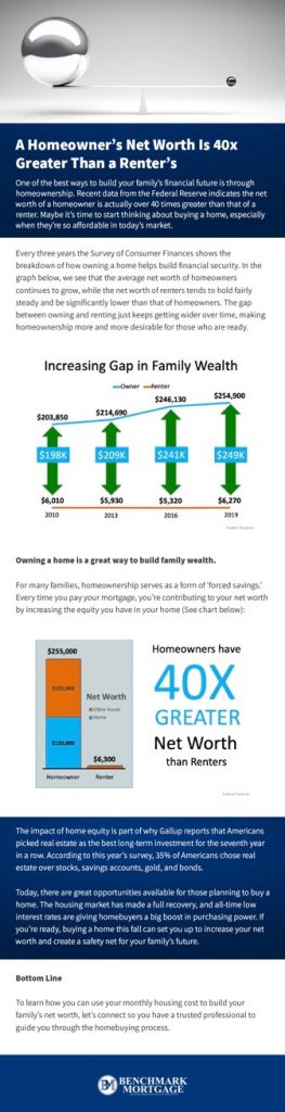 Homeowner net worth
