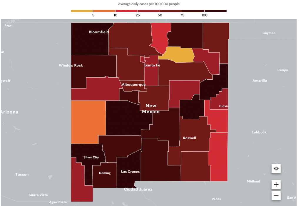 covid in new mexico