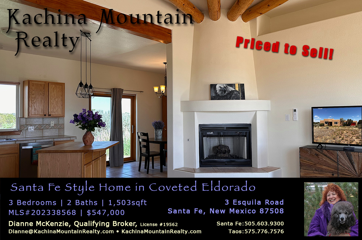 For Sale Home $547,000 in Eldorado Santa Fe